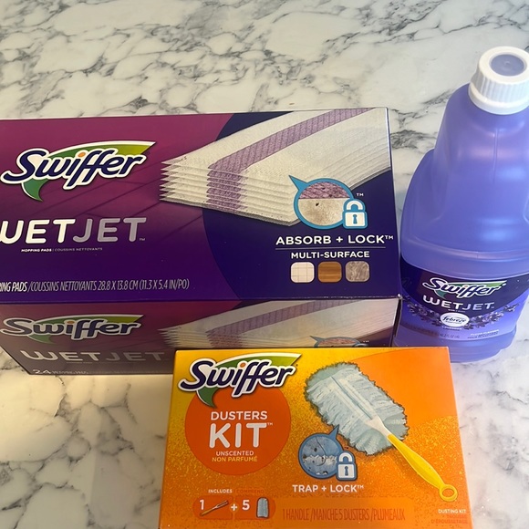 Swiffer Other Swifter Wet Jet Mopping Pads Floor Cleaner Dusters